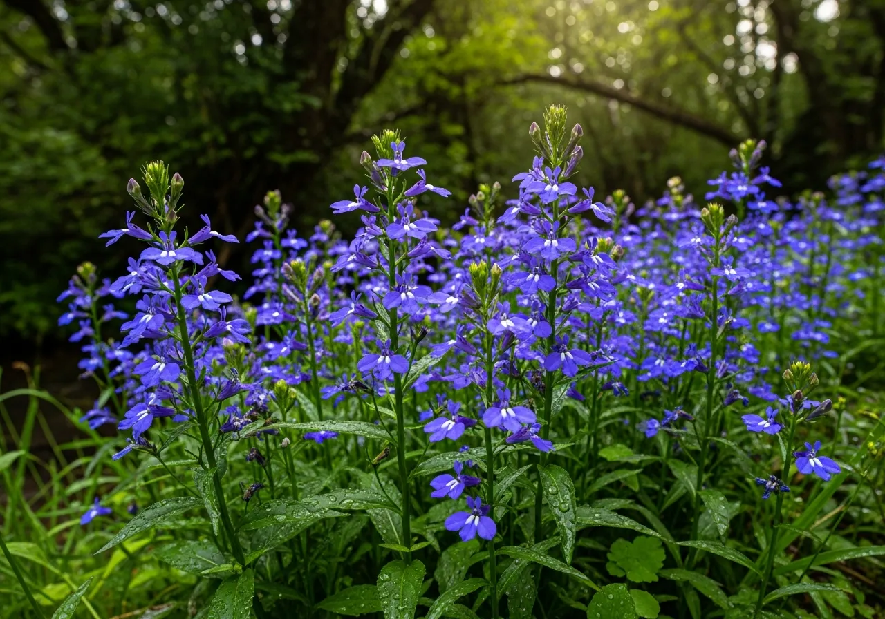 Blue Lobelia (Lobelia siphilitica)